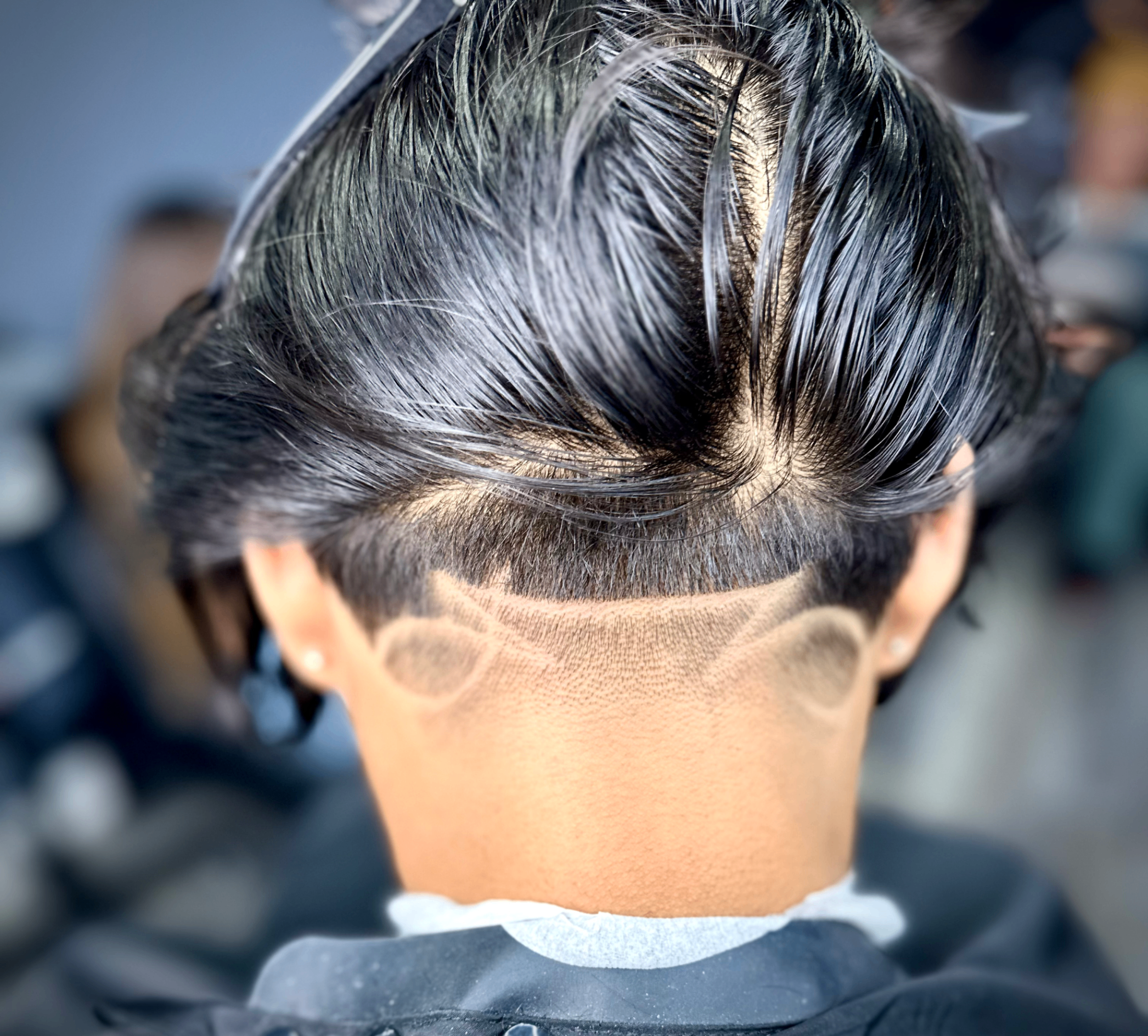 Precision design haircut