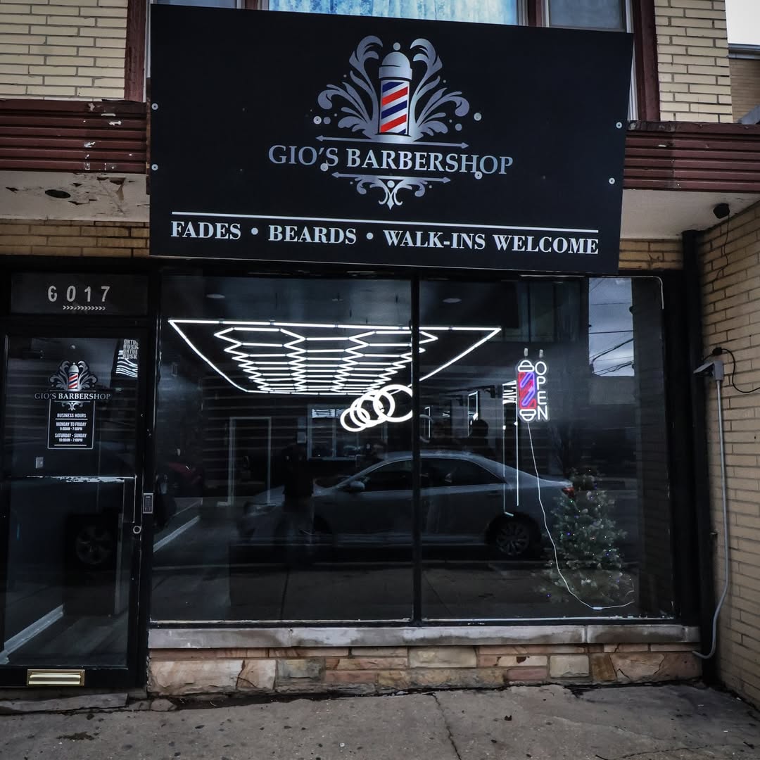 Gio's Barbershop Storefront
